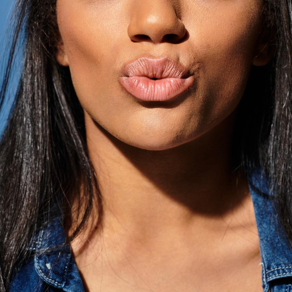 Lip Flip treatment at AURSPA in Middleburg FL – subtle upper lip enhancement using Botox for a fuller smile without fillers.