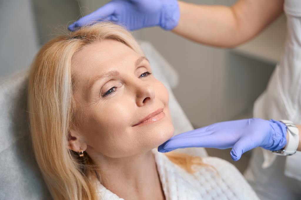 Natural-looking facial rejuvenation with Botox and dermal fillers performed at AURSPA near Jacksonville, Florida.